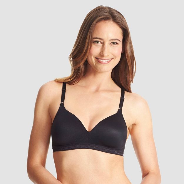 Simply Perfect by Warner&#39;s Women&#39;s Super Soft Wirefree Bra RM1691T - 36B Roasted Almond