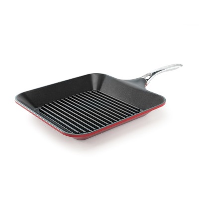 Nordic Ware Pro Cast Traditions 11" Grill Pan with Stainless Steel Handle