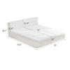VASIP 15" Full Mattress in a Box - Cool Fabric & Pressure Relief, Motion Isolation, No Assembly Bed Frame Base, for Bedroom, Apartment - 4 of 4
