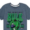 Boys' - Marvel - Hulk Collegiate Short Sleeve Graphic T-Shirt - 2 of 4