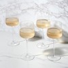 Viski Reserve Julien Crystal Wine Glasses - European Crafted White Wine Glasses Stemmed Set of 4 - 16oz Wine Glass for Special Occasions Gift Ideas - 2 of 4