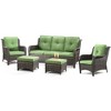 UPTIOT 7 - Person Outdoor Seating Group with Cushions - 3 of 4