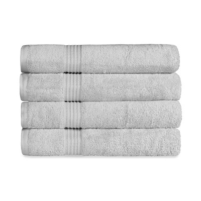 Premium Cotton Heavyweight Plush Highly-absorbent Luxury Bath Towel Set ...