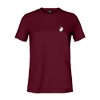 DALIX Heartly Ghost Embroidered Soft Cotton Short Sleeve T Shirt Womens - 3 of 4