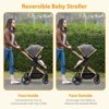 Stroller for Newborn, Convertible Baby Pram with Reversible Seat and One-Hand Fold, High Landscape Toddler Infant Pushchair - 4 of 4