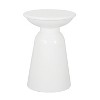 Dracelo Outdoor Metal end Table -Large - 2 of 4