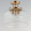 Maxim Lighting Acadia 3 - Light Semi-Flush Mount in  Heritage - 3 of 4