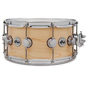 DW Collector's SSC Maple Satin Oil Snare Drum with Chrome Hardware - 1 of 4