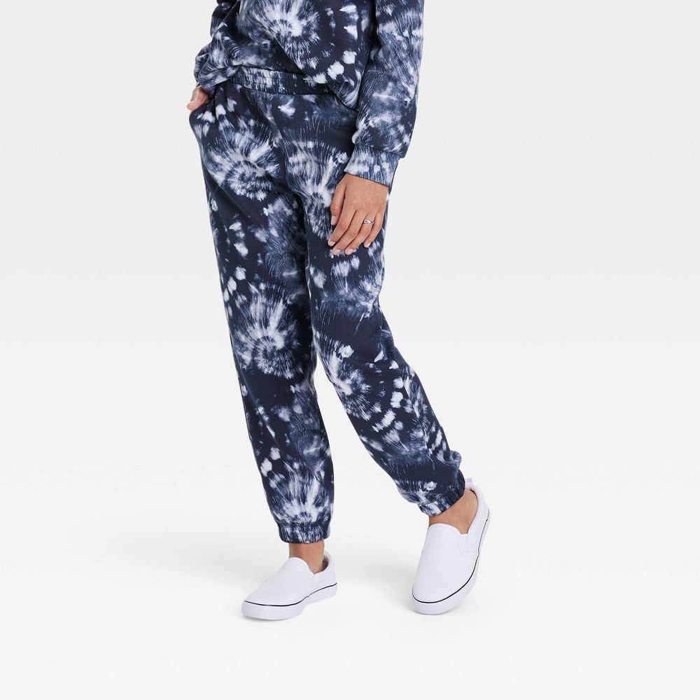 Kids' Sweatpants - art class Navy Tie-Dye M, Blue Tie-Dye