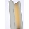 Elegant Lighting Raine Integrated LED wall sconce in silver - 4 of 4