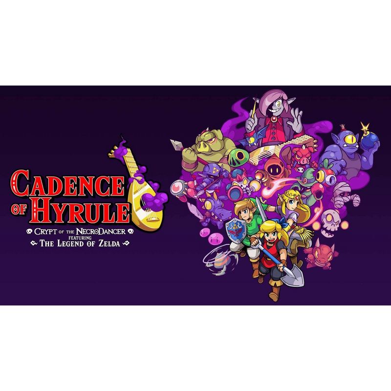 Cadence of Hyrule: Crypt of The NecroDancer Featuring Lendgend of Zelda - Nintendo Switch (Digital), 1 of 8