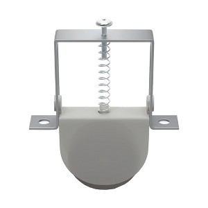 Brixwell 10-343m Patio Screen Door Roller Assy. 1in Metal Wheel metal Wheel And Yoke - 1 of 4