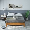 12" Alexis Deluxe Wood Platform Bed Rustic Pine - Zinus - 2 of 4