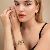 SOHI Women's Gold Sunflower Tennis Bracelet - 3 of 3