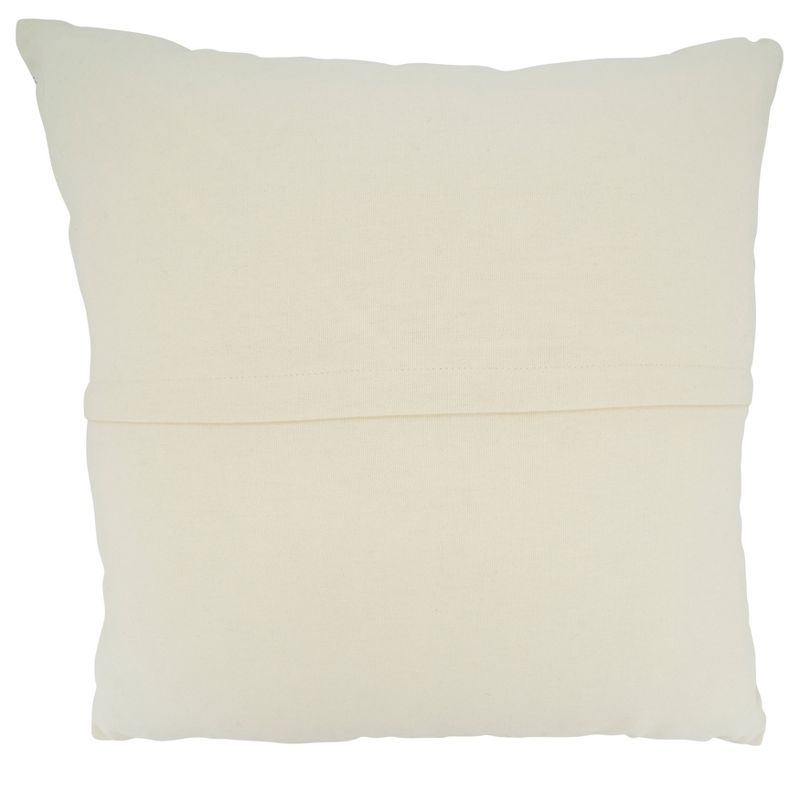 Saro Lifestyle Woven Line Throw Pillow With Down Filling, 2 of 4