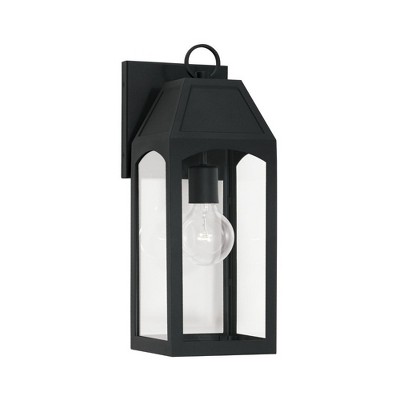 Capital Lighting Burton 1 - Light Wall Light in  Black