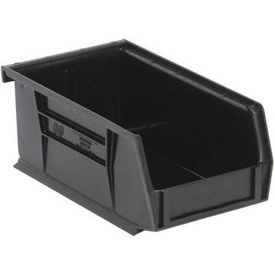Quantum Storage Systems Bin, Stacking Or Hanging, Conductive, 4-1/8"W X 7-3/8"D X 3"H