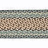 Earth Rugs Dark Green Oval Jute Stair Protector 27"x8.25" Eco-Friendly - 2 of 3