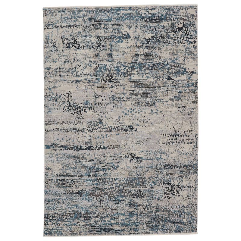 Halston Abstract Area Rug Blue - Jaipur Living, 1 of 8