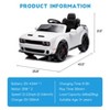 12V Kids Ride On Car, Licensed Dodge Challenger Electric Car with RC, Spring Suspension, Powered Ride On Toy Car for Child - 2 of 4