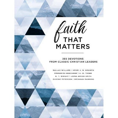 Faith That Matters - (Hardcover)