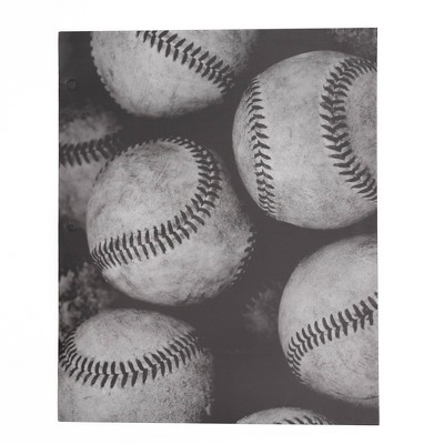 Continental Accessory Game Day Baseball 2 Pocket Paper Folder