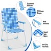 Yaheetech Set of 2 Patio Webbed Folding Chairs for patios, gardens, or spontaneous gatherings - 4 of 4