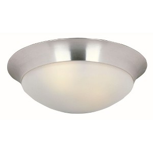 Maxim Lighting Essentials - 585x 3 - Light Flush Mount in  Satin Nickel - 1 of 2