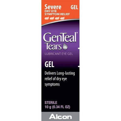 Genteal Tears Severe Dry Eye Lubricant Gel - 0.34 Fl Oz : Target