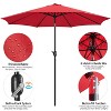 Yaheetech 10FT Patio Umbrella Market Umbrella with Push Button Tilt and Crank - 4 of 4