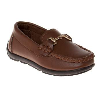 Josmo Little Kids' Boys Loafer Shoes: Penny Loafer Casual Slip-On Moccasin Flats for Boys' Dress Shoes ( Little Kids)