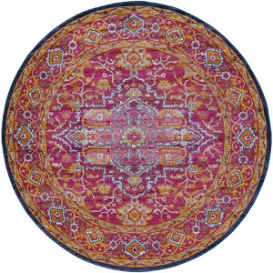 Hauteloom Square Area Rug   Teal - 1 of 4