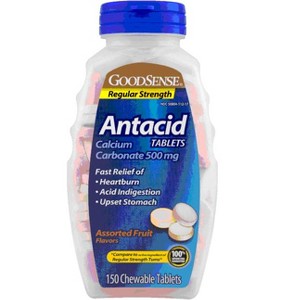 Good Sense Antacid Tablets Regular Strength - Assorted Fruit Flavors 150 Chwbls. - 1 of 1