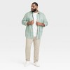 Men's Vintage Long Sleeve Poplin Shirt - Goodfellow & Co™ - 3 of 3