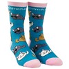 Crazy Dog T-Shirts Womens Cute Animal Socks Bundle 4 Pack Socks With Funny Graphics For Ladies - 2 of 4