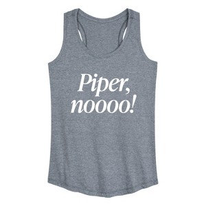 Women's - Instant Message - Piper No Graphic Racerback Tank - 1 of 4