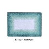 Torrent Collection 100% Soft Cotton Tufted Weave Bath Rug, Ombre Pattern, Highly Absorbent, Machine Washable Bathroom Mat for Multipurpose Use - 2 of 4