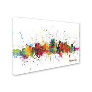 Trademark Fine Art -Michael Tompsett 'Richmond Virginia Skyline' Canvas Art - 1 of 3
