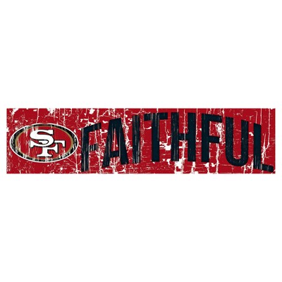 Officially Licensed NFL San Francisco 49ers Fan Cave Sign