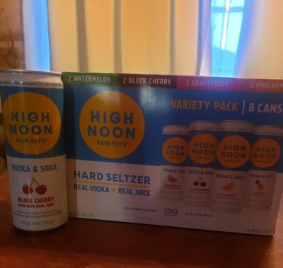 Lot of 4 - High Noon Sun Sips Vodka Seltzer Koozies - NEW!