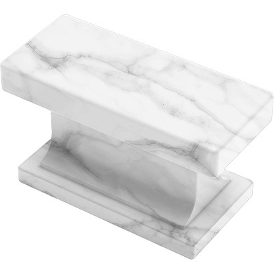 attop 10 Pack White Marble Zinc Alloy Cabinet knobs