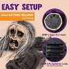 Joyfy Halloween Zombie Groundbreaker Props, Halloween Decoration Scary Zombies Lawn Yard Garden Patio Outdoor Decor with Glowing Eyes and Sound - 3 of 4