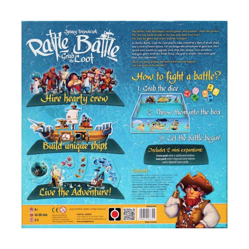 Rattle, Battle, Grab the Loot Board Game, 2 of 3