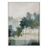 Kate & Laurel All Things Decor 31.5"x41.5" Sylvie Whispering Trees I Framed Canvas by Amy Lighthall White - 2 of 4
