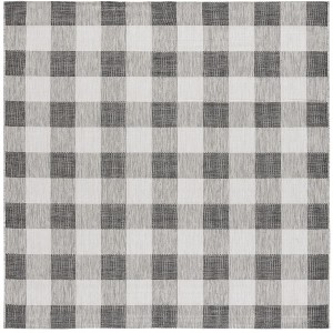 Courtyard CY6442 Power Loomed UV Resistant, Stain Resistant, Non-Shedding Indoor/Outdoor Rugs - Safavieh - 1 of 4
