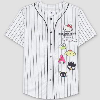 Men's Sanrio Hello Kitty Short Sleeve Jersey - White