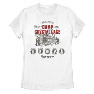 Women's Friday the 13th Welcome to Camp Crystal Lake T-Shirt - 1 of 4