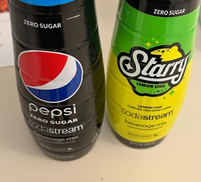 SodaStream Pepsi Zero Sugar Flavor Mix, 14.8 fl oz 