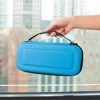 Insten Carrying Case For Nintendo Switch & OLED Model Console with 10 Game Slots, Hard Travel Case for Joycon and Adapter, Blue - 4 of 4