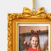 Wondershop Resin Instax Ornament Ornate Rectangle with Bow Frame Gold - Wondershop™ - 4 of 4
